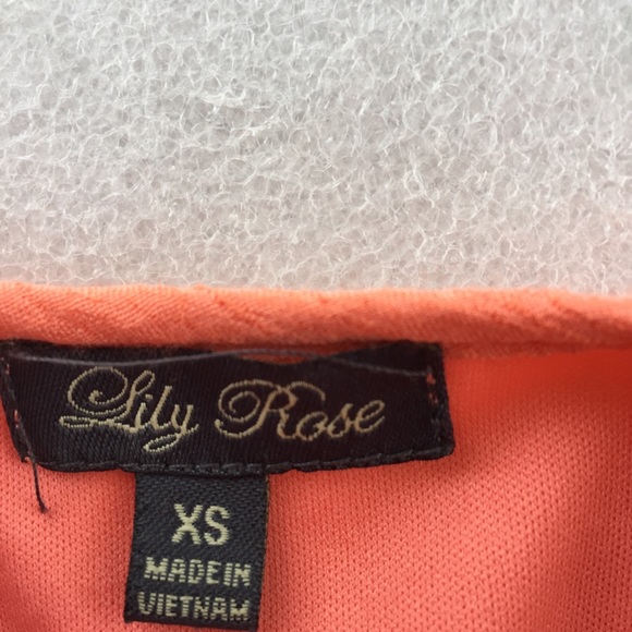 Lily Rose coral dress - Picture 7 of 7